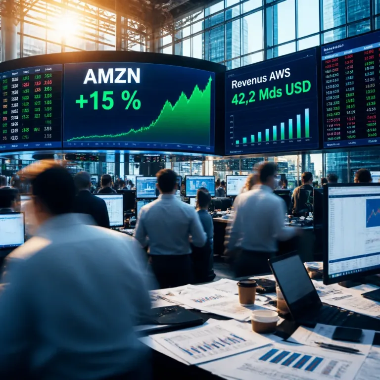 Amazon propulse Wall Street après des résultats solides et une accélération d'AWS
