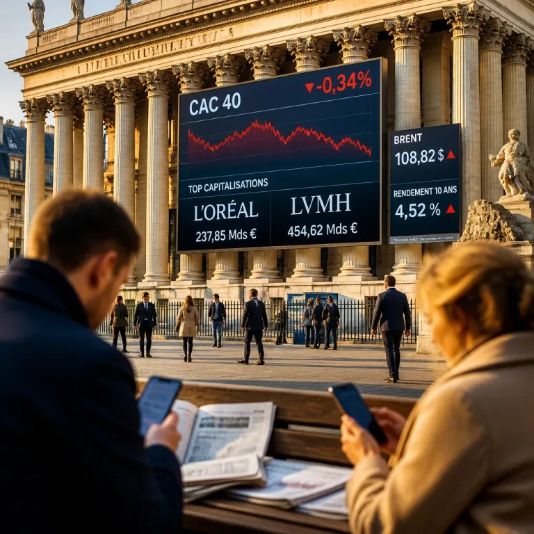 Le CAC 40 recule avant la Fed; L'Oréal dépasse LVMH en tête des capitalisations