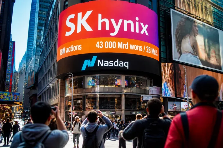 SK hynix vise 28 milliards de dollars pour son entrée au Nasdaq, une opération d'ampleur mondiale