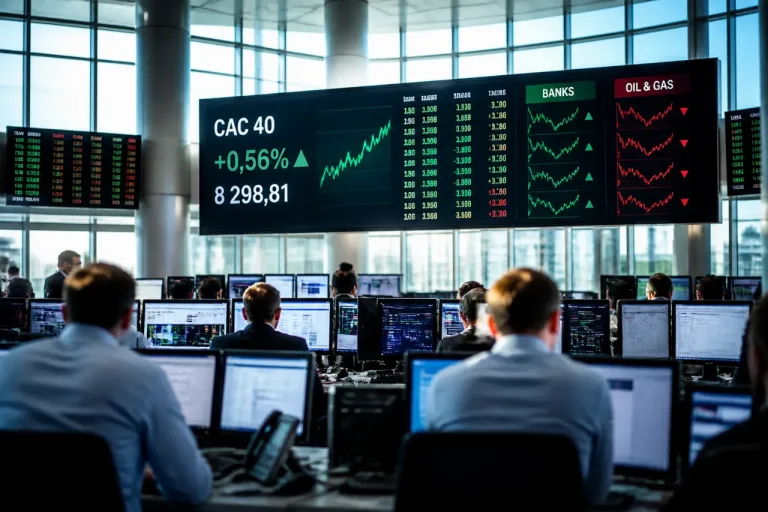 Le CAC 40 regagne du terrain malgré les tensions au Moyen‑Orient, les banques en tête
