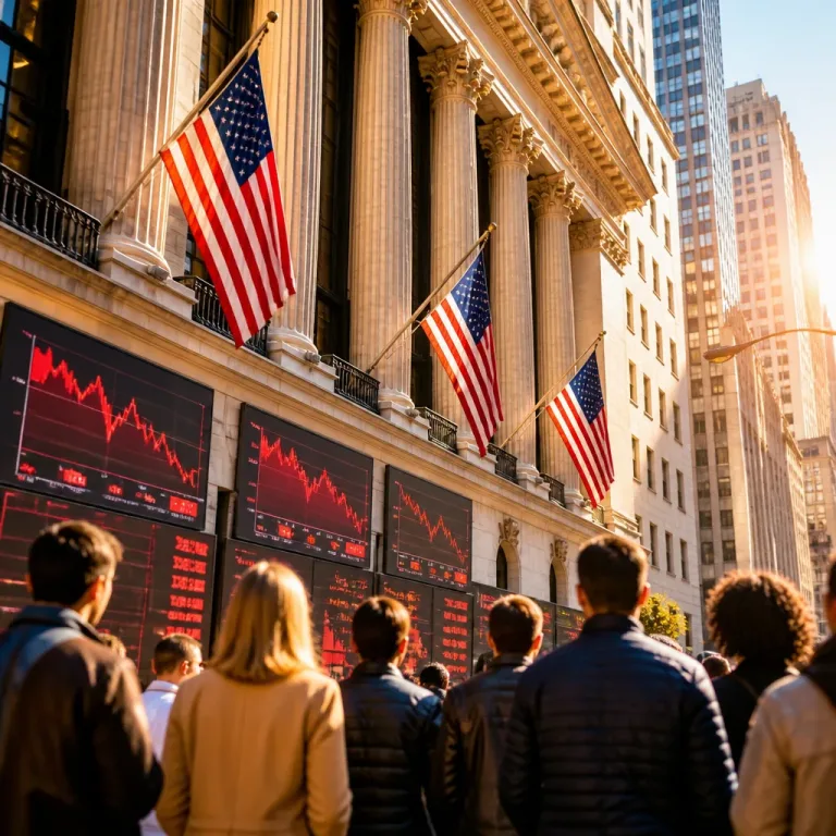 Wall Street repliée avant la Fed et les publications de Microsoft et Meta