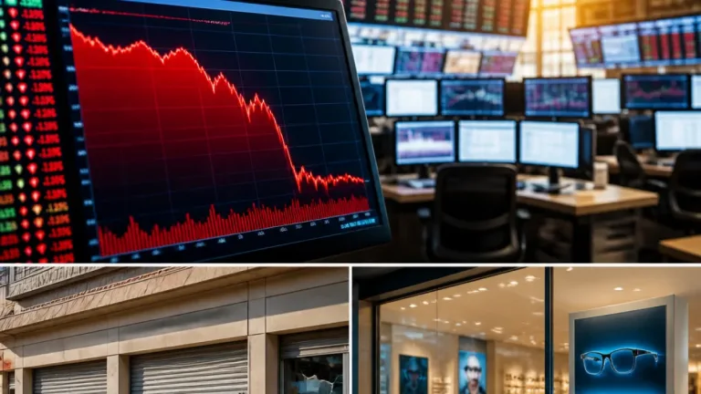 CAC 40: Carrefour s'effondre, EssilorLuxottica en forte hausse — marché tiraillé