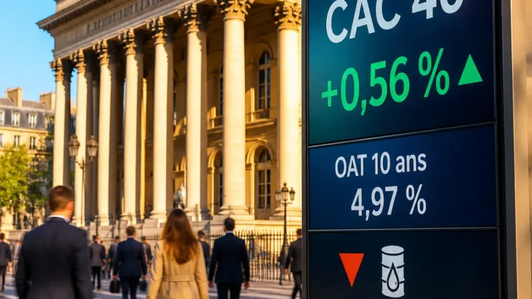La Bourse de Paris attendue en hausse après le maintien de la note souveraine par Moody's