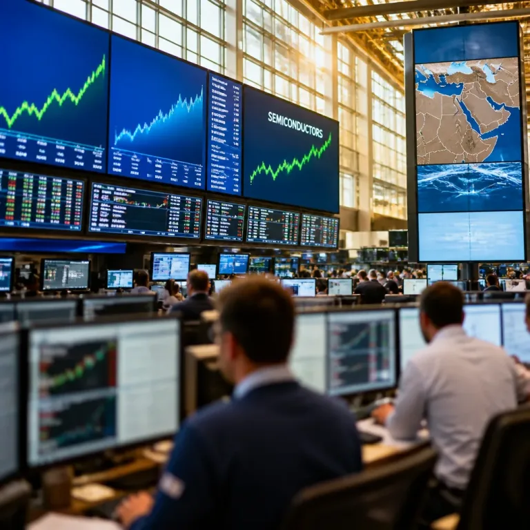 Wall Street rebondit avant les résultats des géants de la tech, porté par des signes de médiation au Moyen‑Orient