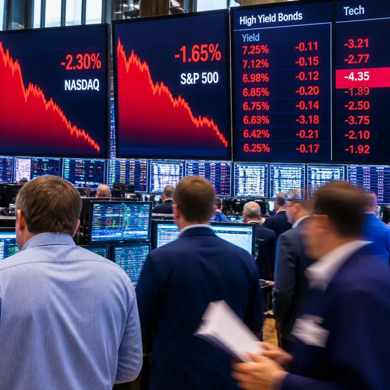 Les valeurs liées à l'IA sanctionnées à Wall Street, inquiétude sur l'endettement des acteurs