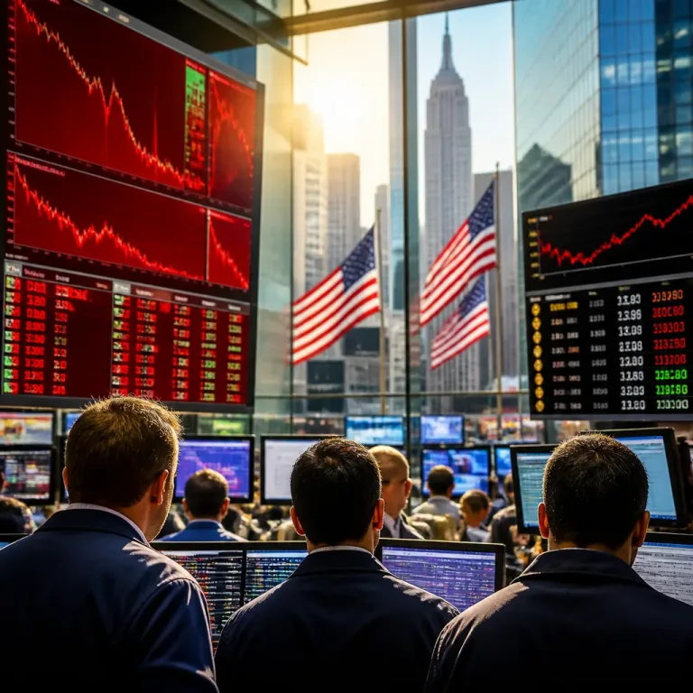 Wall Street ouvre en net repli alors que la tension au Moyen‑Orient fait grimper les rendements