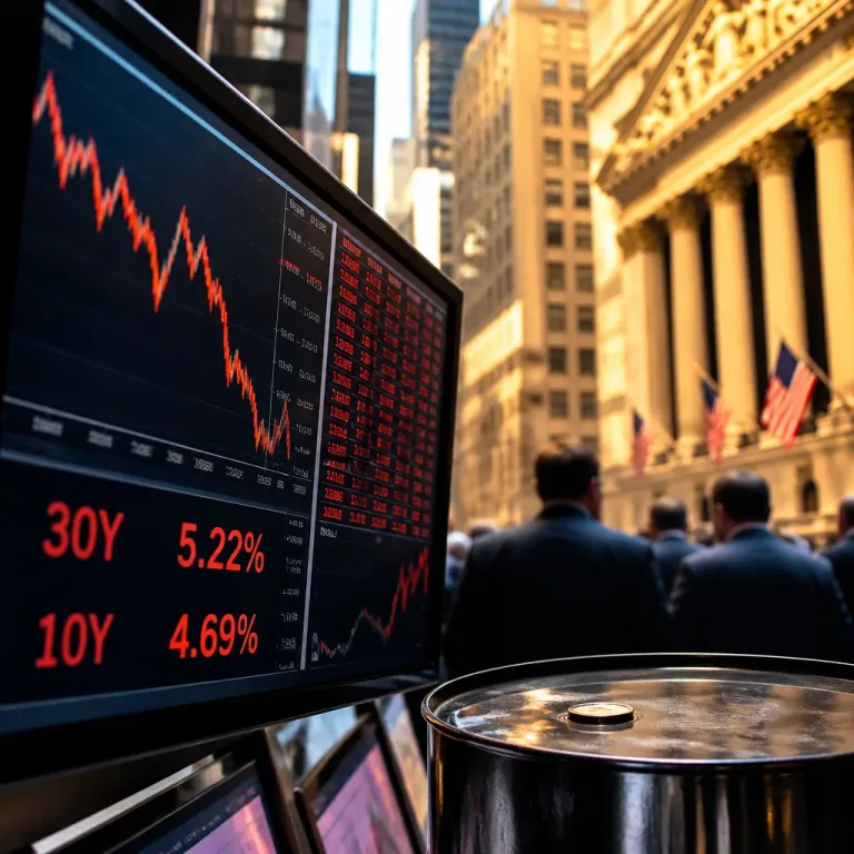 Wall Street plonge après le statu quo de la Fed, les taux longs grimpent fortement