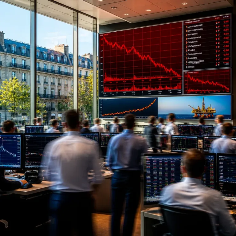 Le CAC 40 replonge sous 8 300 pts, la tech et le pétrole pèsent sur la cote