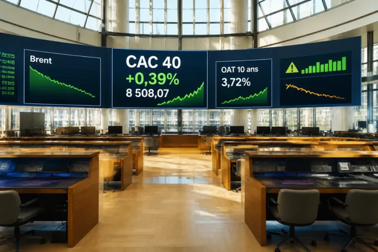 Paris progresse et le CAC 40 se rapproche de ses sommets historiques