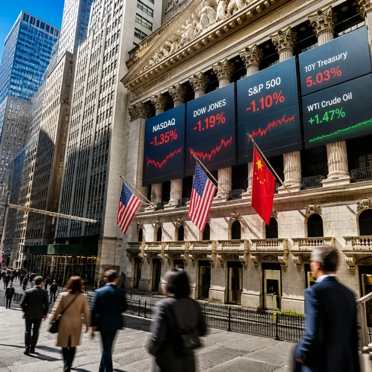 Wall Street fléchit après un rebond porté par l'IA, tensions géopolitiques et pétrole en toile de fond