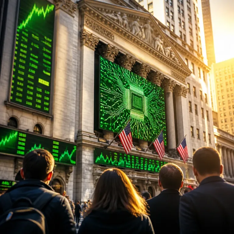Wall Street rebondit, les semi-conducteurs stimulent les indices malgré tensions et menaces tarifaires