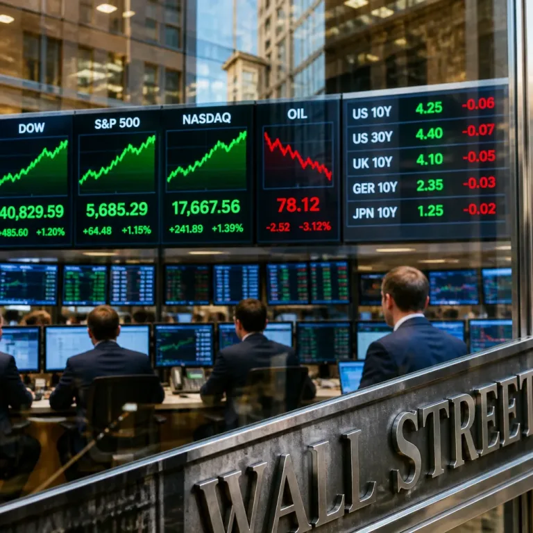 Wall Street termine en hausse, le recul du pétrole rassure face à la flambée des taux