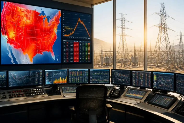 Vague de chaleur aux États-Unis: réseaux sous tension, enjeux pour les valeurs énergétiques
