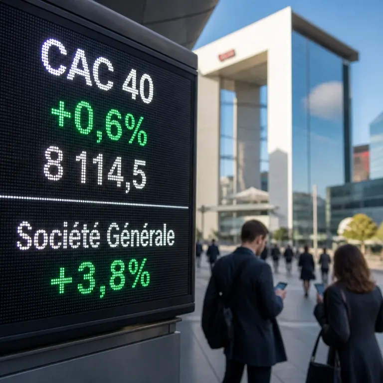 Le CAC 40 reprend des couleurs, Société Générale grimpe après un nouveau plan stratégique
