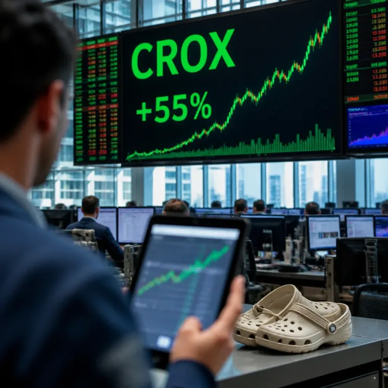 Crocs soutenu par Needham avant résultats, l'action reste en forte hausse depuis le début d'année