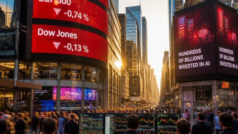Wall Street replonge face aux coûts colossaux annoncés pour développer l'intelligence artificielle