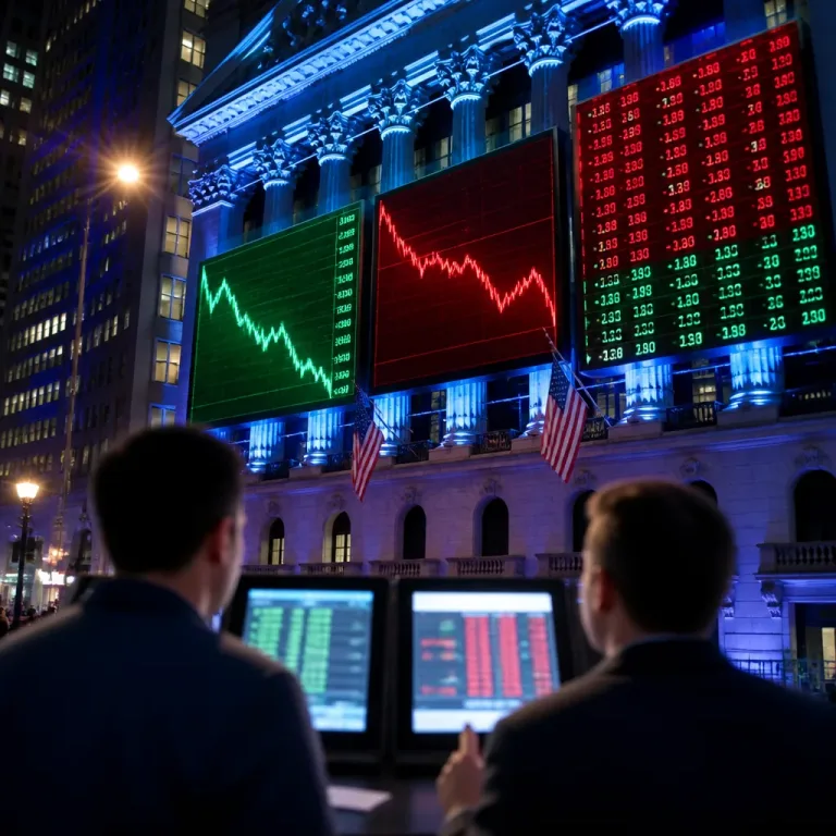 Wall Street hésite : recul du pétrole soutient le marché mais les semi‑conducteurs pèsent