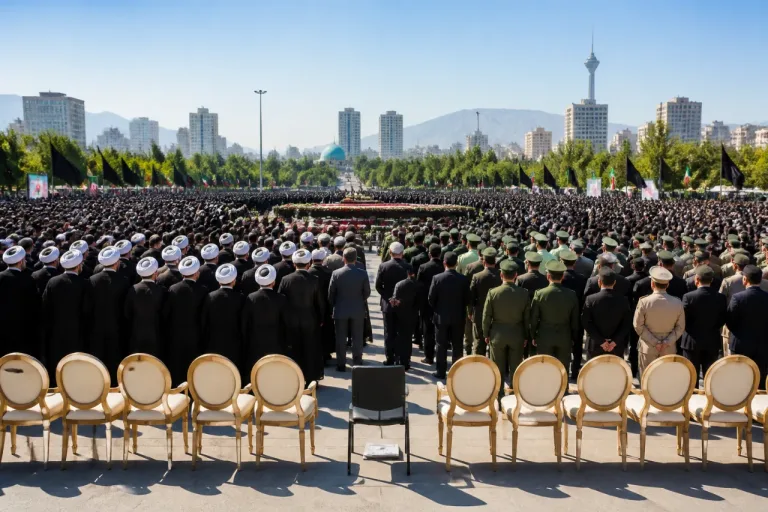 Funérailles de Khamenei : unité affichée à Téhéran, absence remarquée de Mojtaba