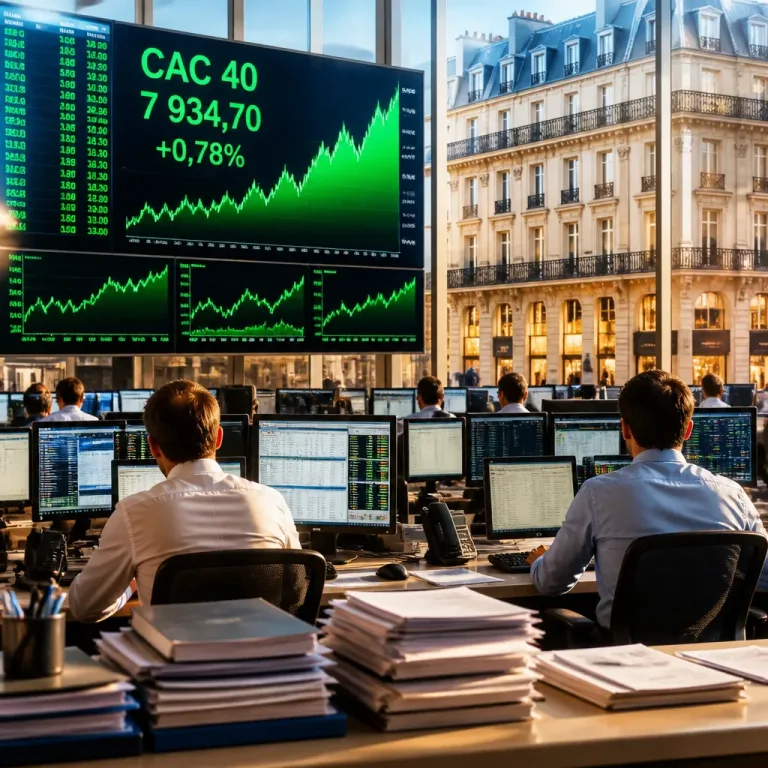 La Bourse de Paris profite de sa faible exposition à l'IA et termine en hausse