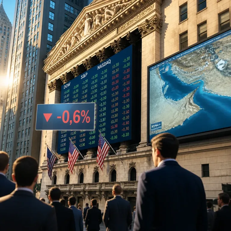 Wall Street prudente à l'ouverture après des ventes au détail décevantes et des tensions au Moyen‑Orient