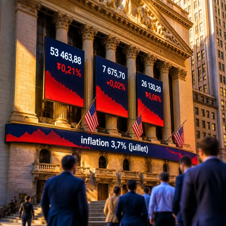Wall Street temporise après une inflation plus vive, Nvidia attendu en vedette