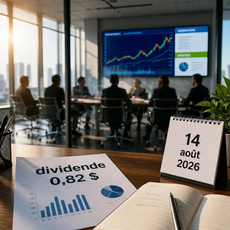 Aon maintient un dividende trimestriel de 0,82 $ payable le 14 août 2026