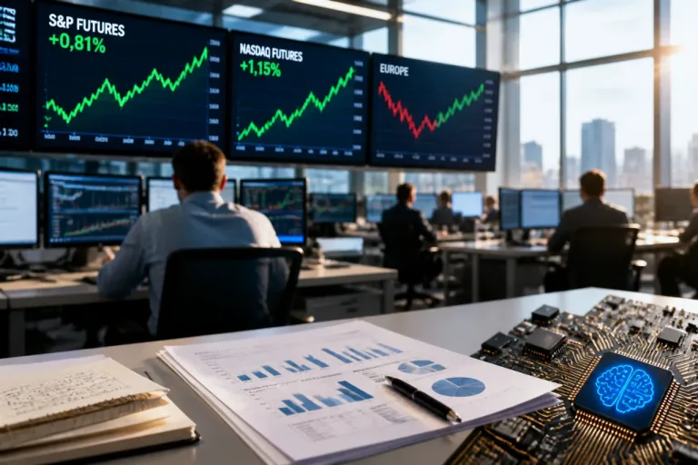 Wall Street attendue en hausse, la saison des résultats et l'IA au centre des inquiétudes