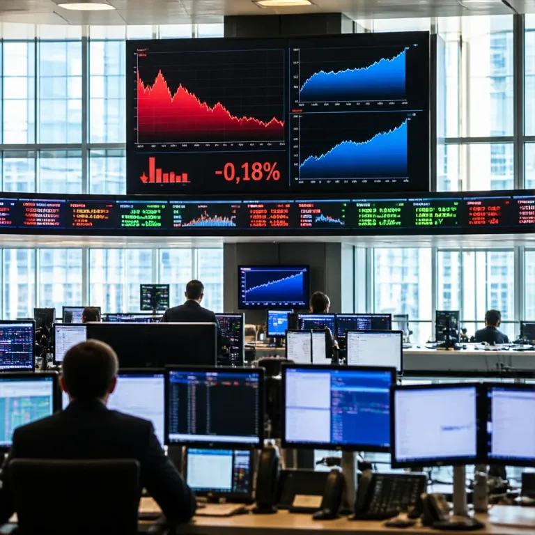 CAC 40 en repli : tensions au Moyen-Orient et remontée des taux pèsent sur la Bourse de Paris