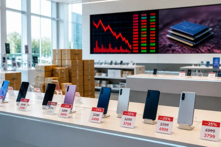 Ventes de smartphones en Chine en forte baisse : la hausse des coûts mémoire pèse sur le marché