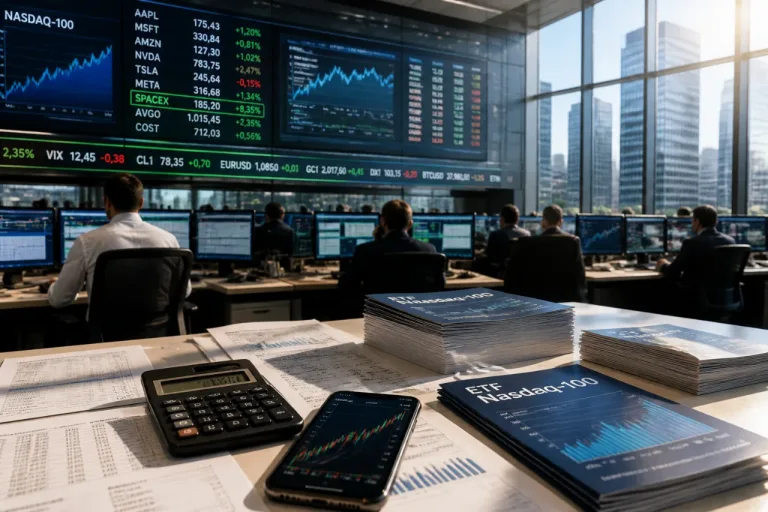 SpaceX intègre le Nasdaq-100 : des millions d'épargnants désormais exposés via les fonds indiciels