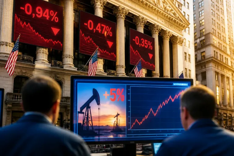 Wall Street recule après l'escalade au Moyen-Orient, le pétrole et les taux repartent à la hausse