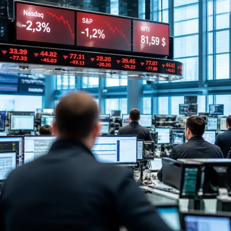 Wall Street recule: géopolitique, pétrole et plongeon des technologiques pèsent sur les indices