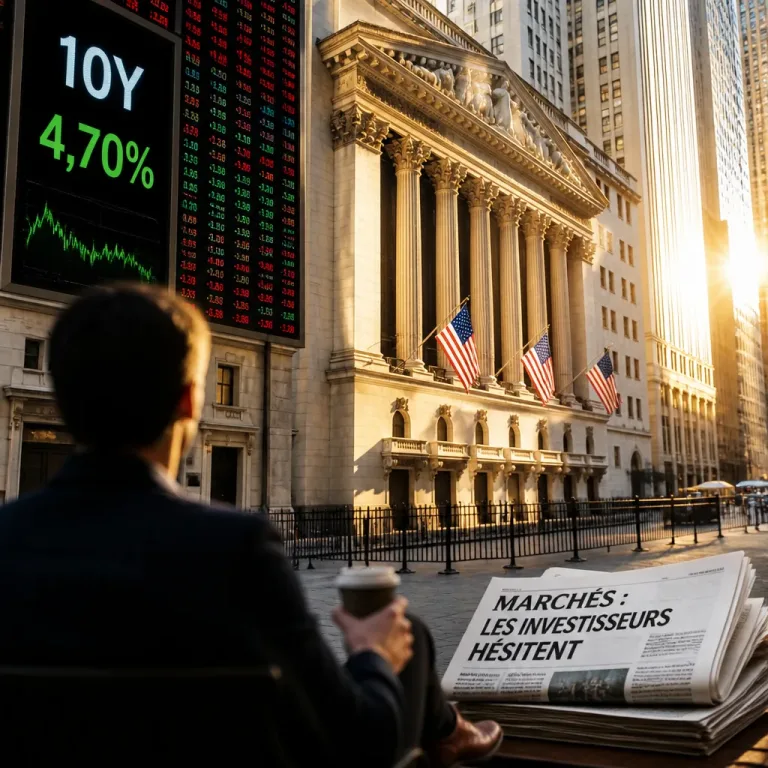 Wall Street hésite avant une semaine chargée: indices contrastés et taux sous surveillance