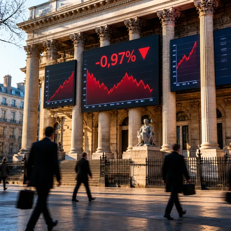 La Bourse de Paris recule : pétrole proche de 100$ et taux au plus haut freinent les marchés