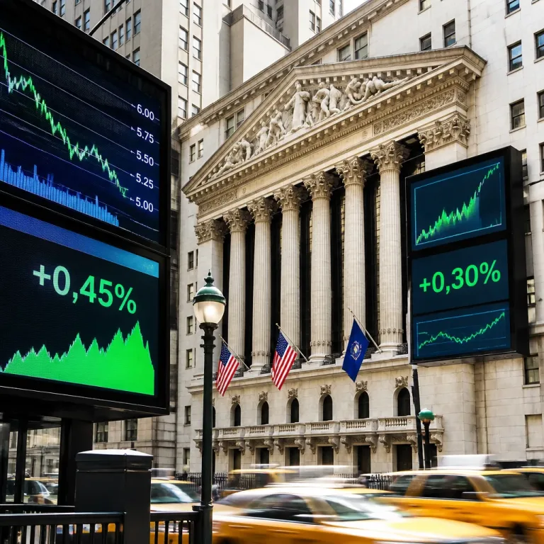 Wall Street grimpe après l'intervention du Trésor américain qui soutient le marché obligataire