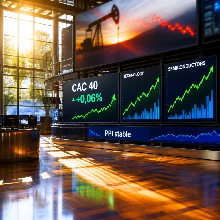 CAC 40 attendu en légère progression à l'ouverture, soutenu par le regain des valeurs technologiques
