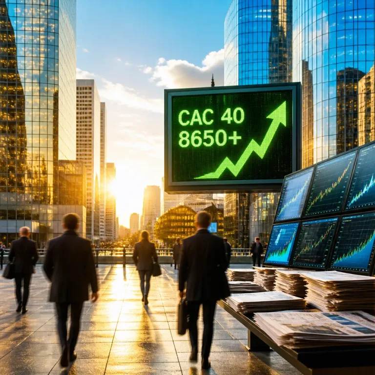 Le CAC 40 franchit un nouveau sommet historique, porté par les résultats et le retour des capitaux