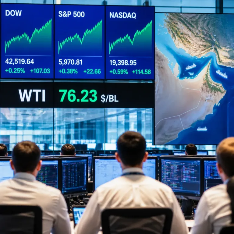 Wall Street prudente avant le rapport sur l'emploi, soutenue par le pétrole et la géopolitique