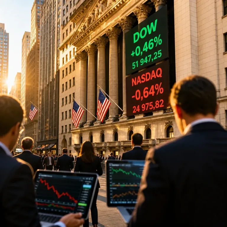 Wall Street: Dow soutenu par les valeurs traditionnelles, la « tech » cède du terrain