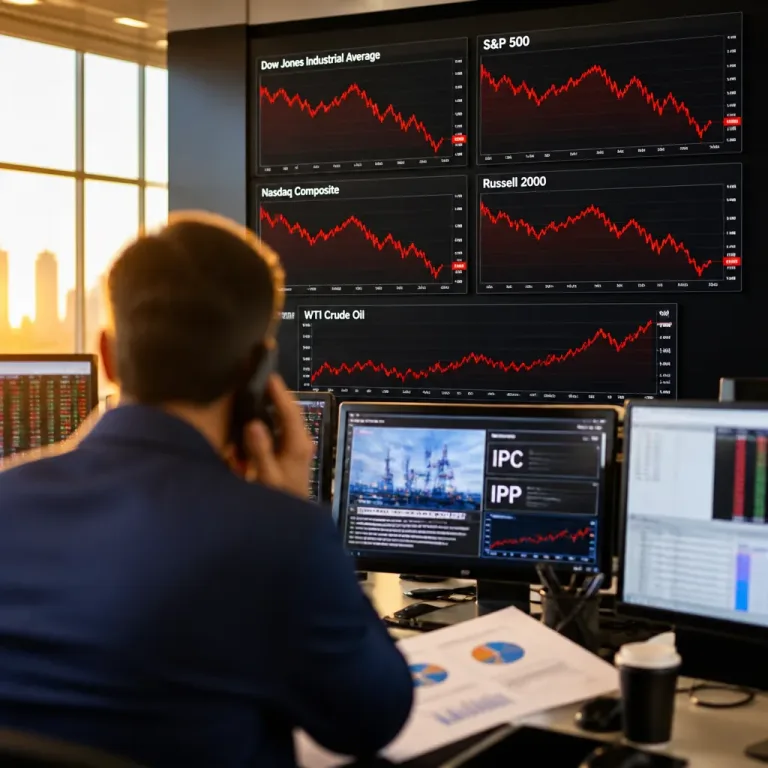 Wall Street recule avant l'IPC: le pétrole et les incertitudes sur les taux pèsent sur les indices