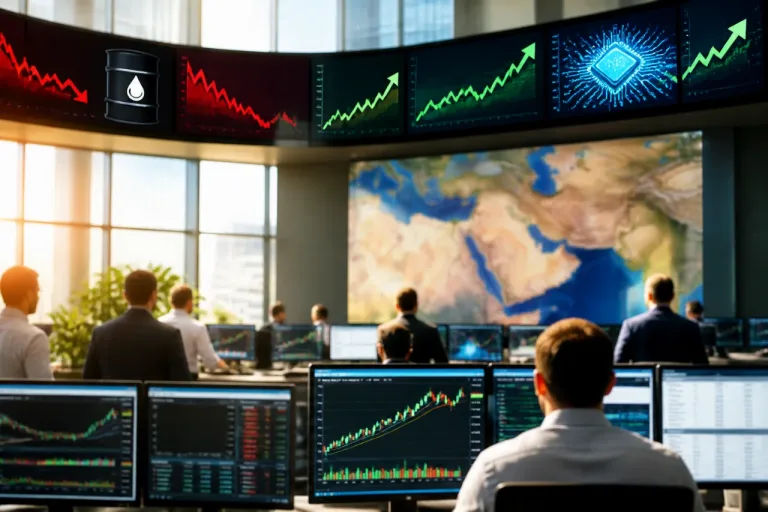 Wall Street : les technologiques tirent le marché tandis que les tensions au Moyen-Orient pèsent sur l'énergie
