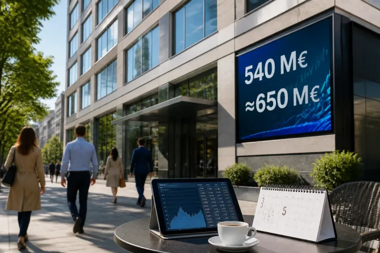 Vallourec confirme un dividende intérimaire exceptionnel de 540 M€ et un retour global proche de 650 M€