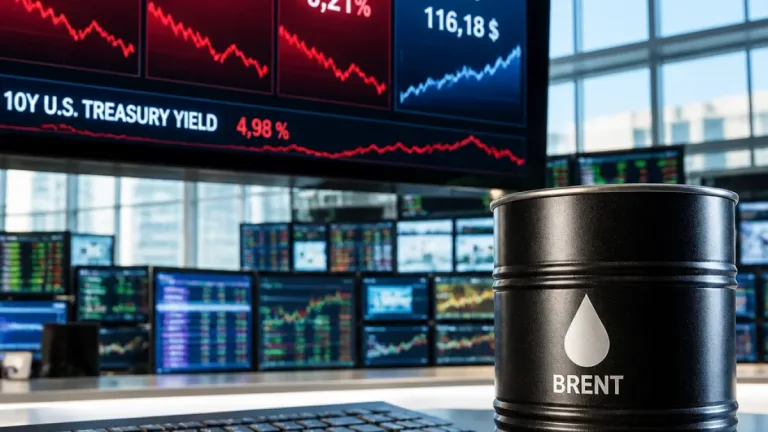 Pétrole en forte hausse : Wall Street replonge, les taux remontent et l’IA sous tension