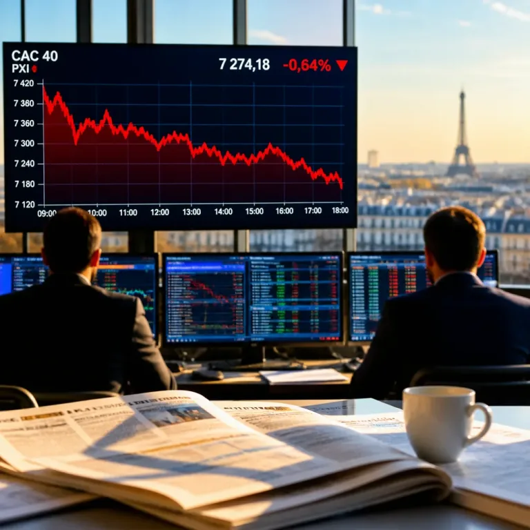 Le CAC 40 marque une pause après les récents records, pris de bénéfices pesant sur les valeurs