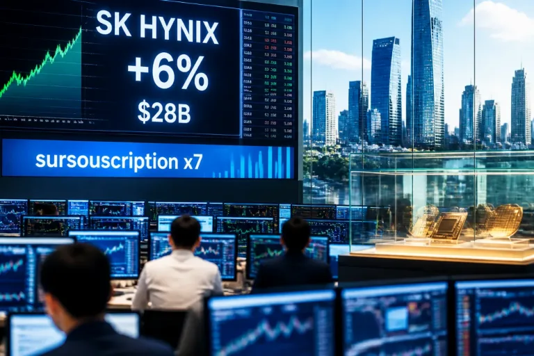 SK Hynix : l’offre américaine sursouscrite plus de sept fois, levée de 28 Mds$ en vue