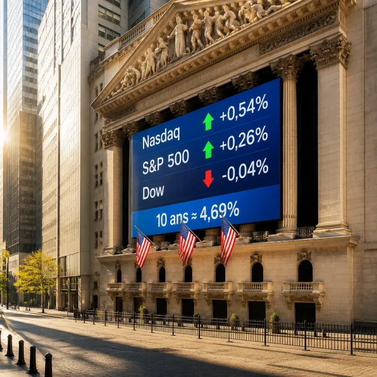 Wall Street en légère hausse après un ralentissement surprise de l'inflation américaine