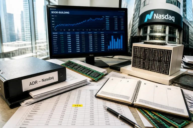 SK Hynix balise son entrée au Nasdaq: commissions d’environ 0,5 % et book-building imminent