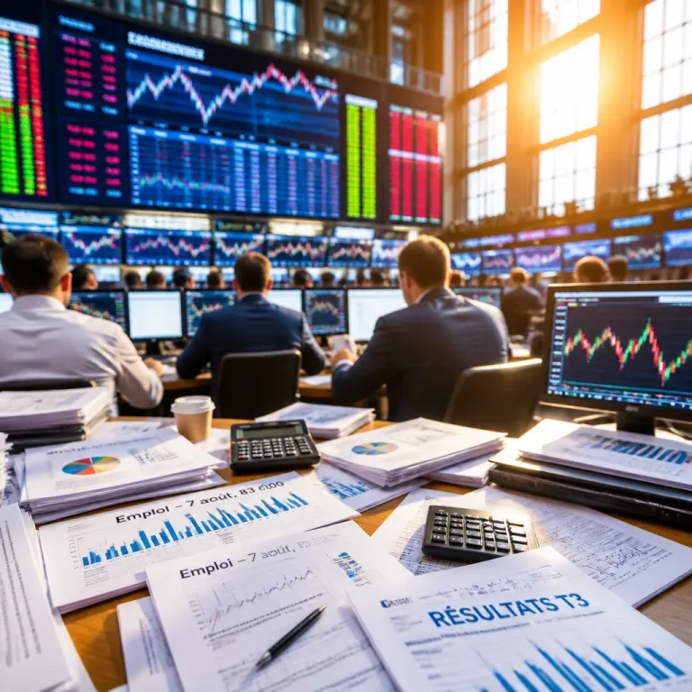 Le rapport emploi et les résultats d'entreprises au centre de la semaine à Wall Street