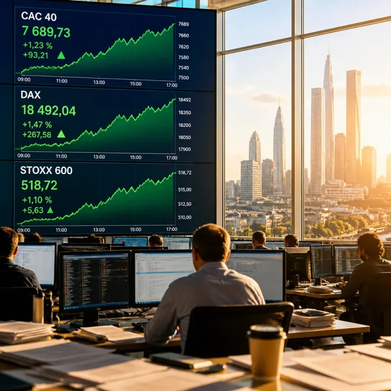 Les Bourses européennes atteignent de nouveaux records portées par la tech et les résultats d'entreprises