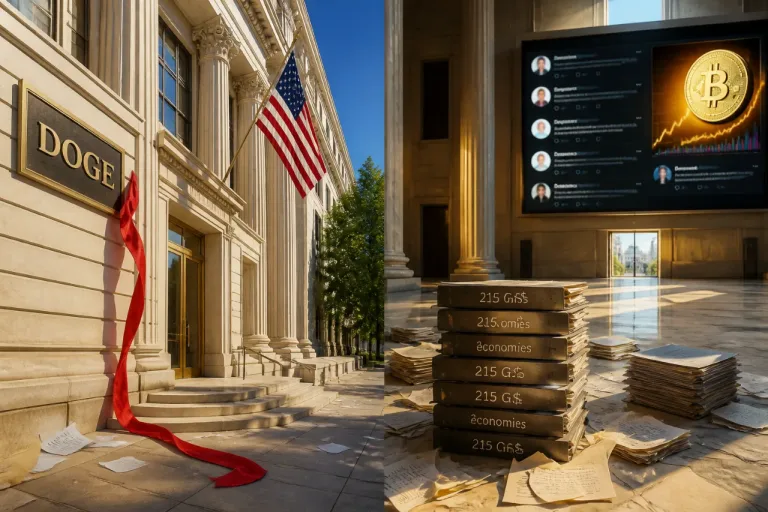 Le département DOGE dissous le 4 juillet : Musk et Saylor relancent le débat sur Bitcoin